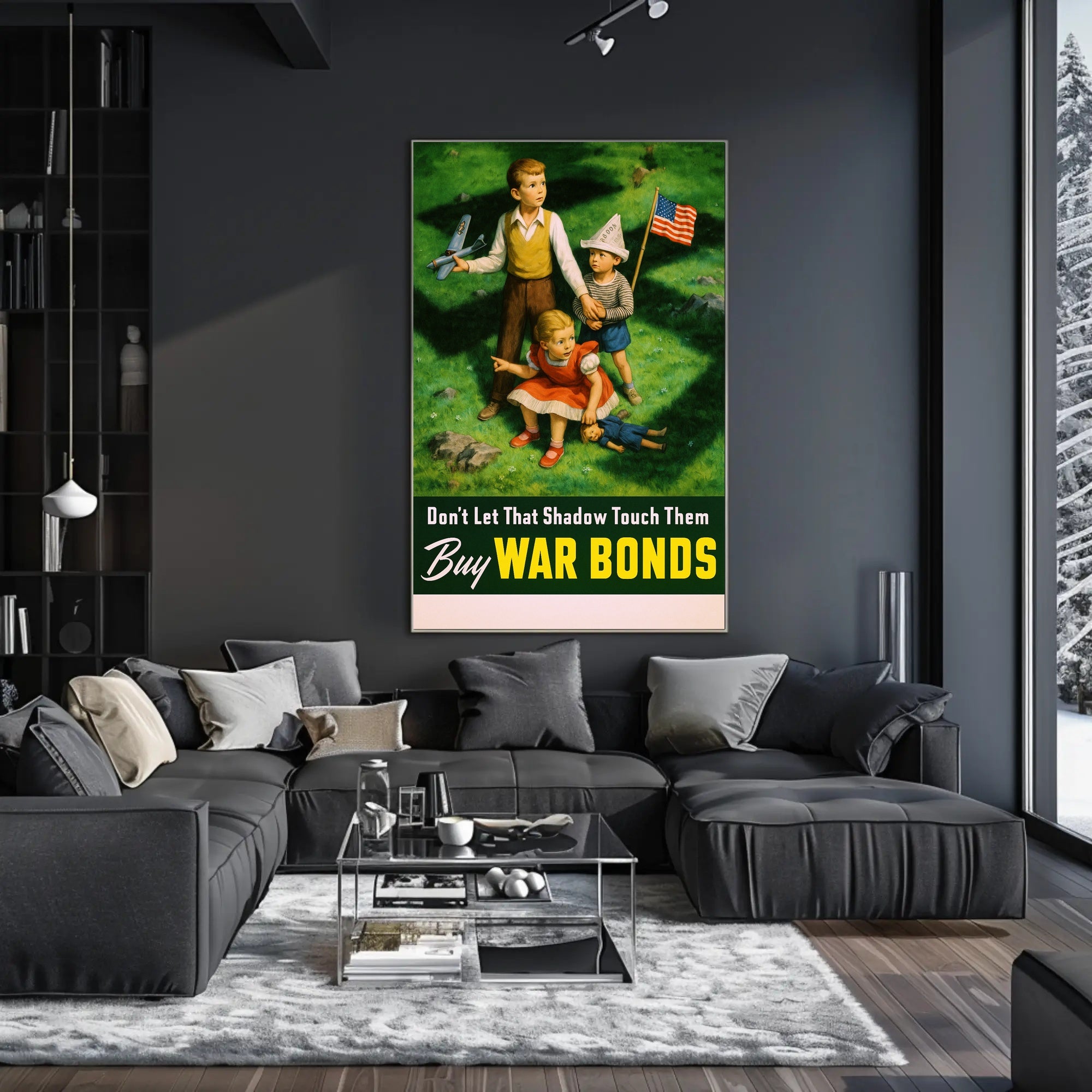 Don't Let That Shadow Touch Them Poster PosterGoat