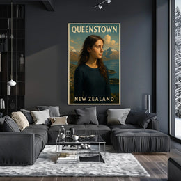 Queenstown, New Zealand Poster