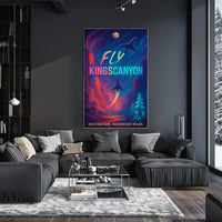 Fly Kings Canyon Poster