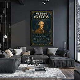 Carter Braxton A Founding Legacy Poster PosterGoat