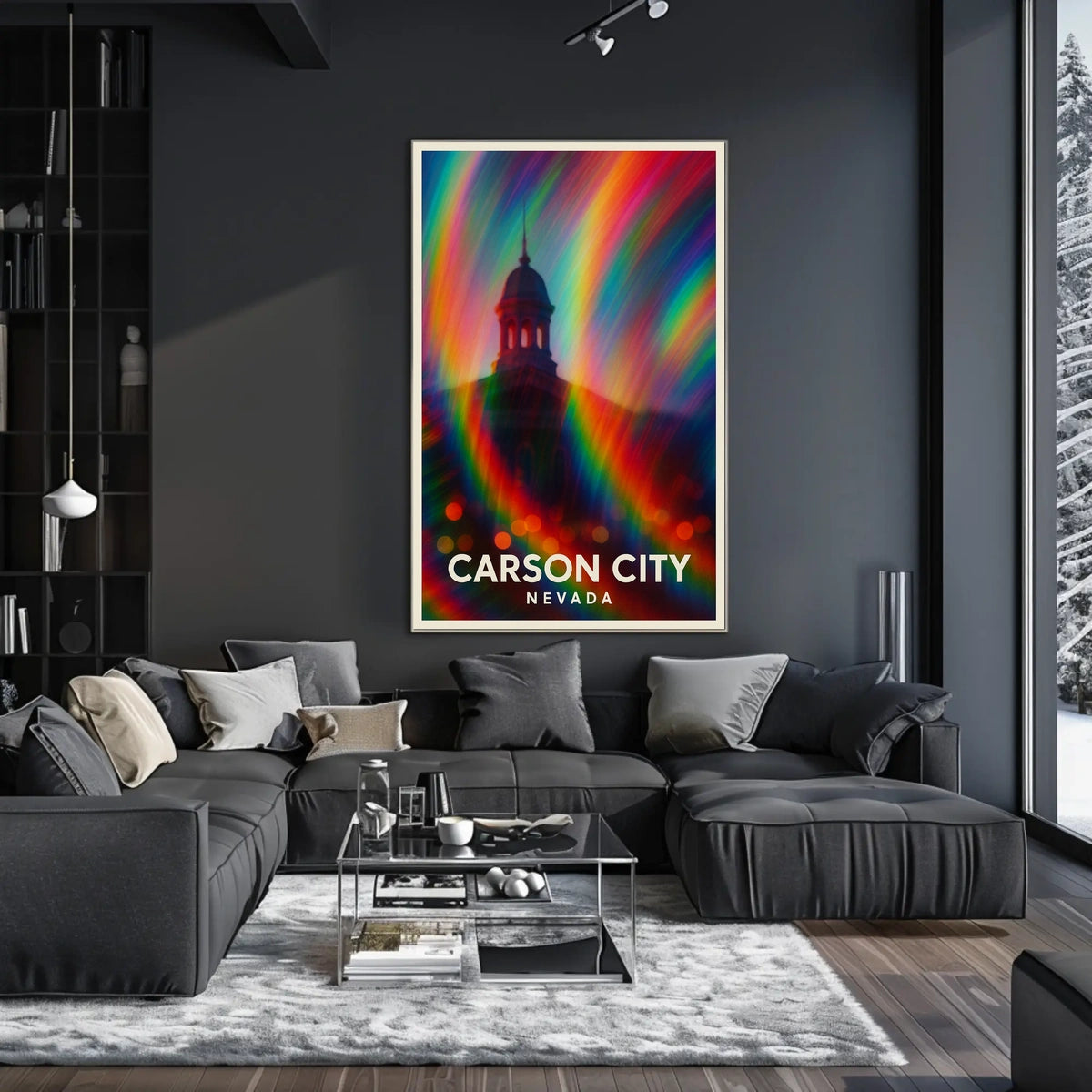 Carson City Nevada Scenic Photography Poster