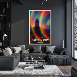 Carson City Nevada Scenic Photography Poster