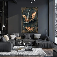 Whimsical Witch's Hat Magic Artistic Poster