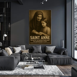 Saint Anne Patroness Of Mothers And Poster