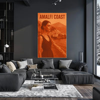 Amalfi Coast Serenity Poster Wall Art Print for Decor