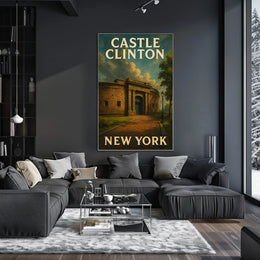 Castle Clinton New York Poster