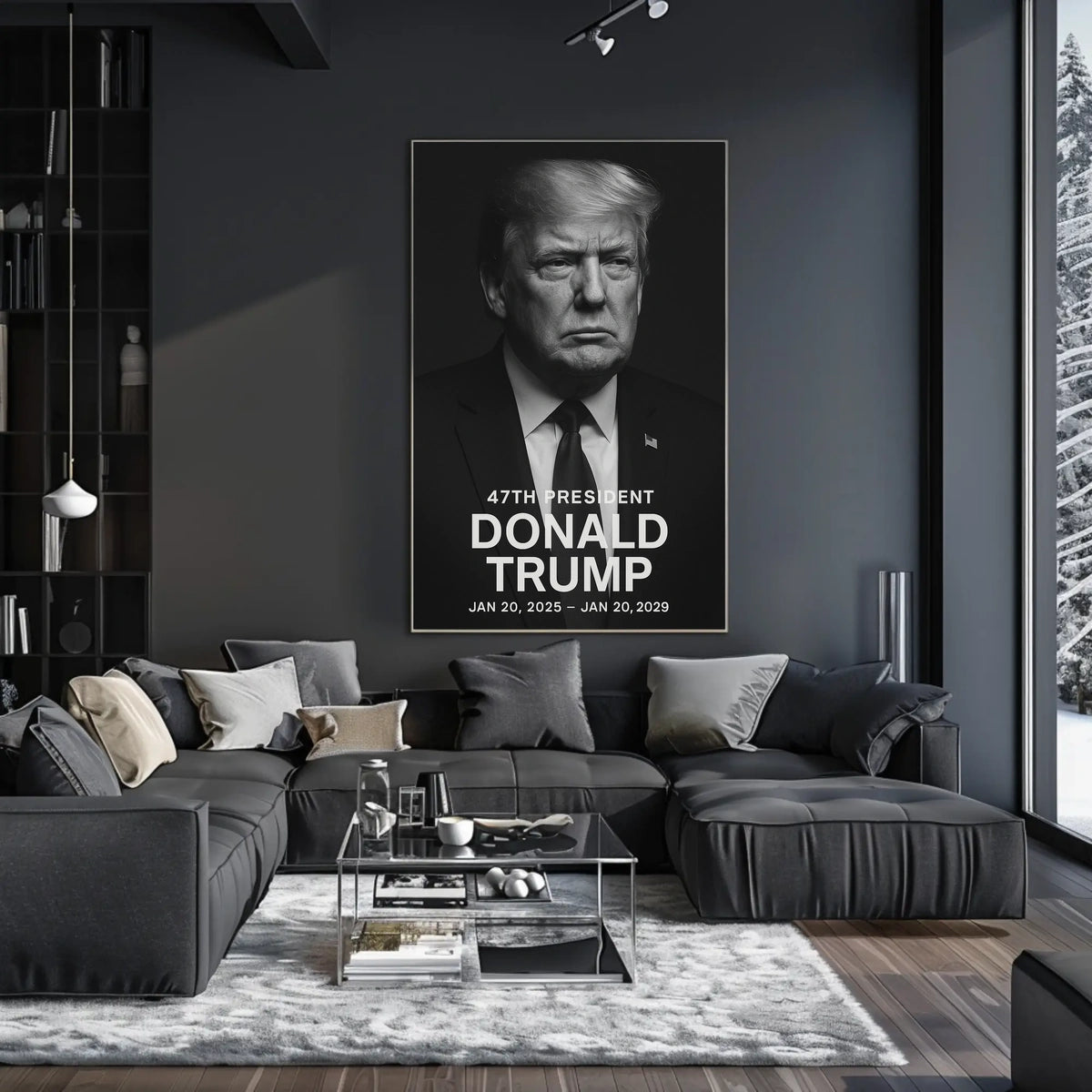 Donald Trump 47th President Poster