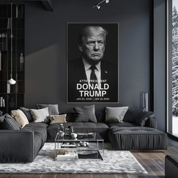 Donald Trump 47th President Poster