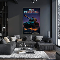 M26 Pershing The Steel Guardian Poster PosterGoat