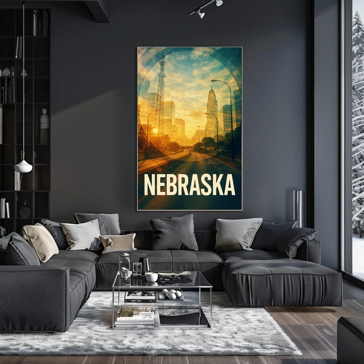 Nebraska A Journey Through the Heartland Poster