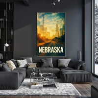 Nebraska A Journey Through the Heartland Poster