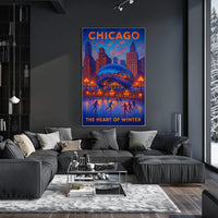 Chicago The Heart Of Winter Poster