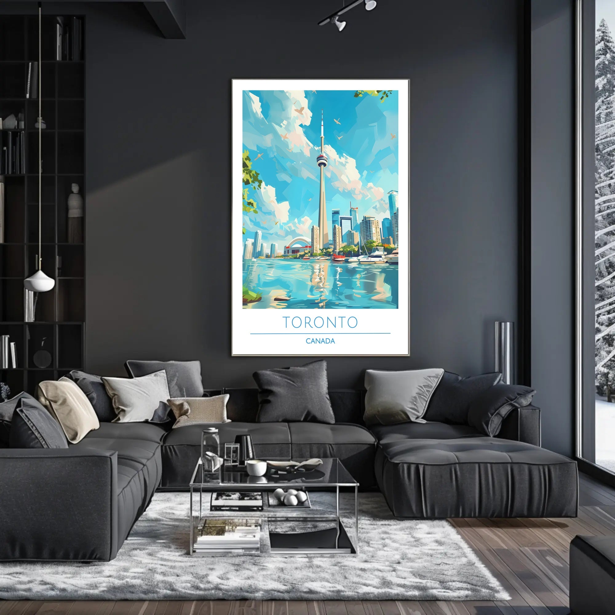 Toronto Cityscape Poster