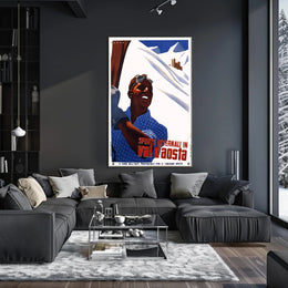 Sports Invernali in Val d'Aosta Poster PosterGoat