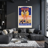 Vibrant Abstract Art Print for Creative Spaces - Artistic Poster