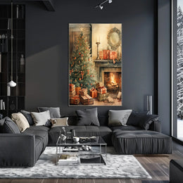 Cozy Christmas Eve Poster