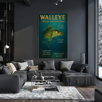 The Elusive Walleye Poster