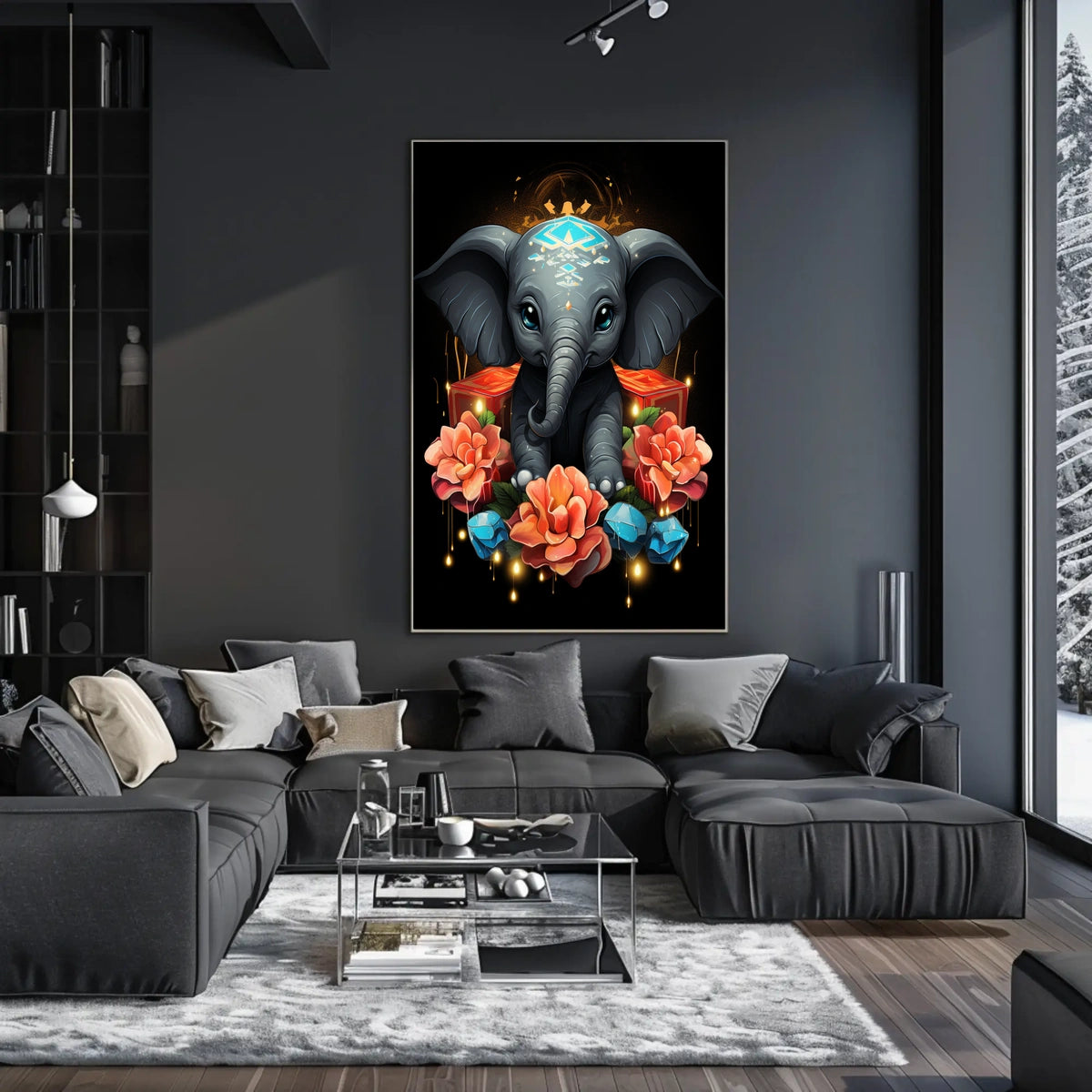 Enchanted Elephant Poster