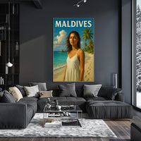 Maldives Paradise Poster