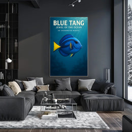 Blue Tang Jewel Of The Ocean Poster