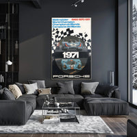 Porsche Racing Champions 1969-1971 Poster
