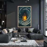 Guiding Light in the Storm Poster