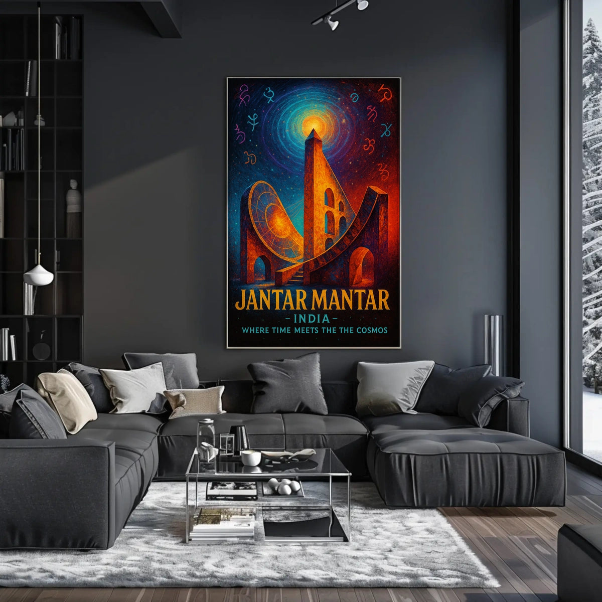 Jantar Mantar Where Time Meets the Cosmos Poster