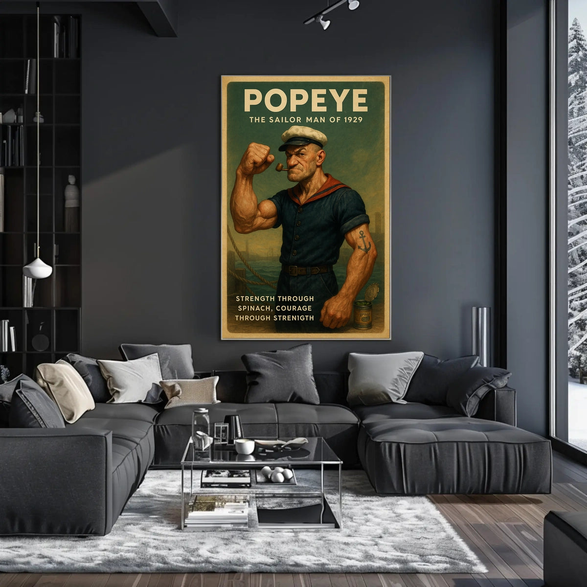 Popeye 1929 Art Poster POP-189