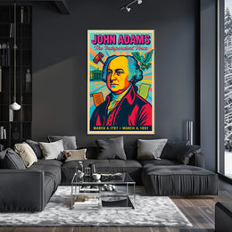 John Adams The Independent Voice Poster PosterGoat