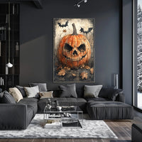 Haunted Pumpkin Poster