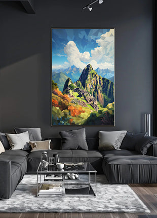 Machu Picchu Adventure Travel Poster