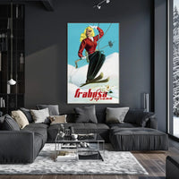 Frabosa Soprana Ski Resort Poster