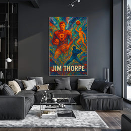 Jim Thorpe Athletic Legend Poster