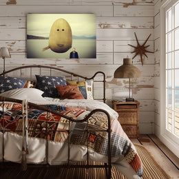 Surreal Lakeside Creature Fantasy or Mythology Poster