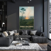HawaiI Volcanoes National Park Poster