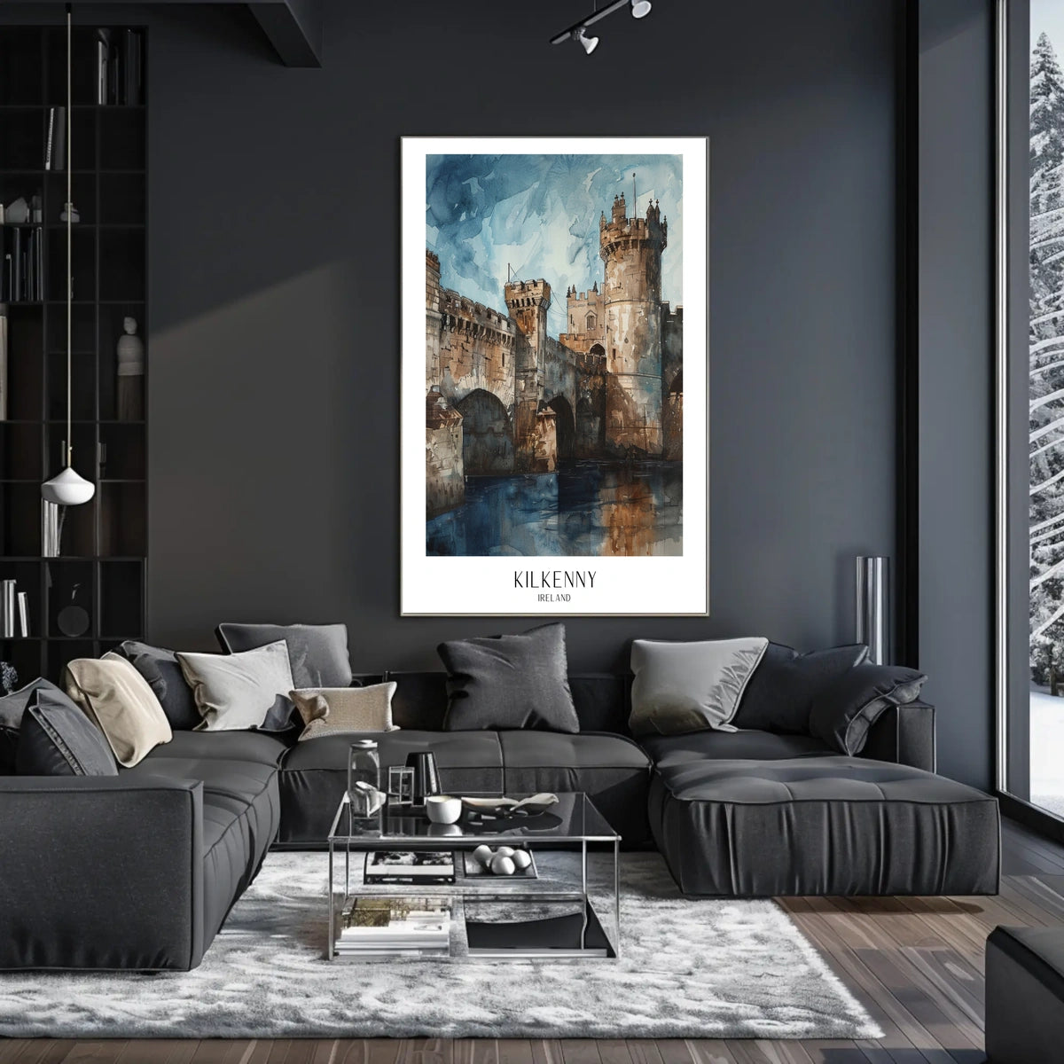 Kilkenny Castle Ireland Poster
