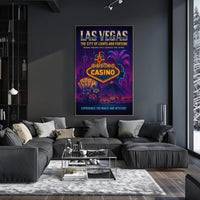 Las Vegas - The City of Lights and Fortune Poster PosterGoat