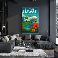 Discover Hawaii Wall Art Print Decor PosterGoat