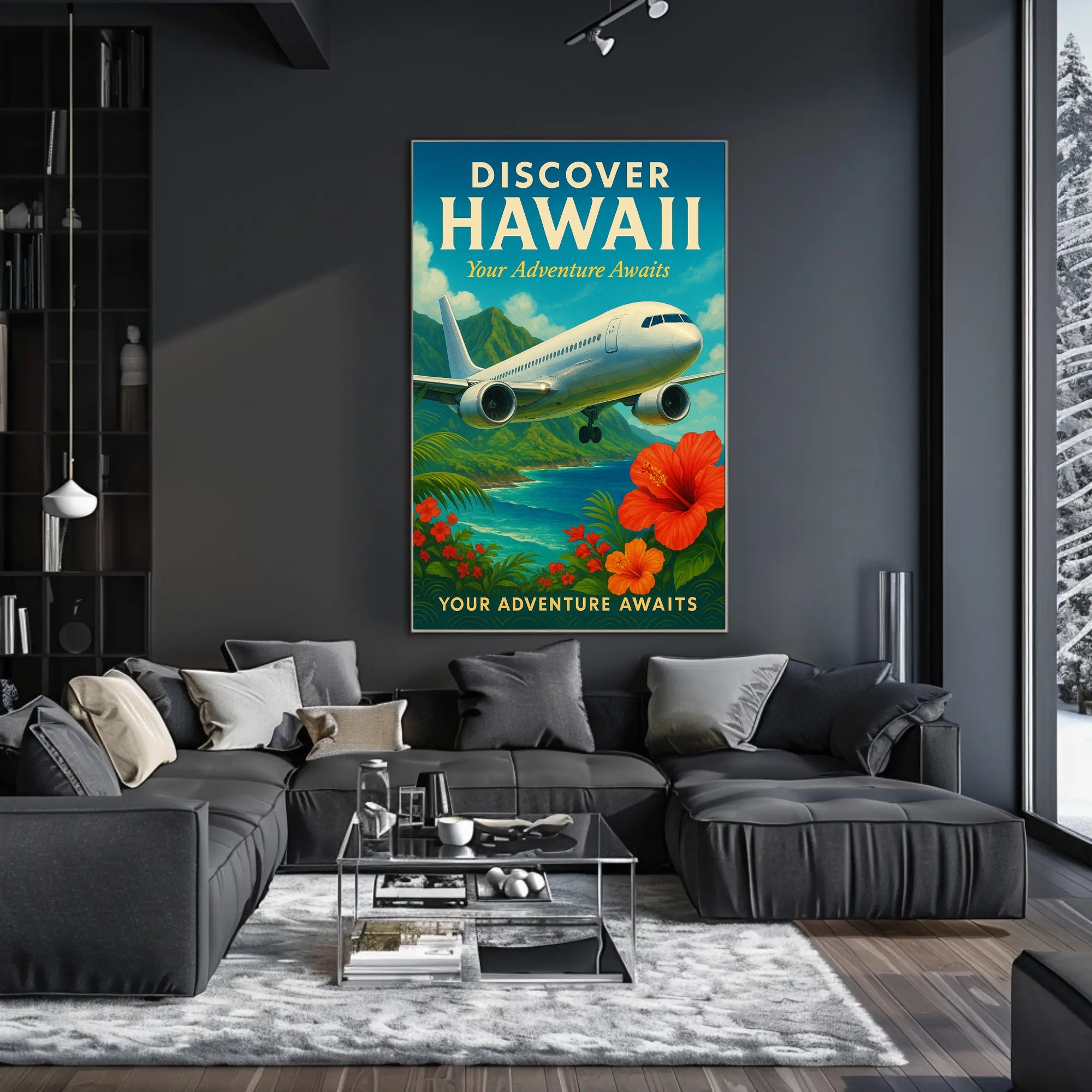 Discover Hawaii Wall Art Print Decor PosterGoat