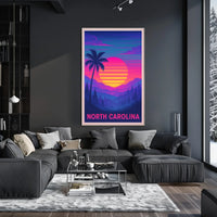 North Carolina Sunset Poster