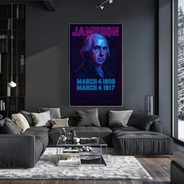 James Madison 4th President Poster