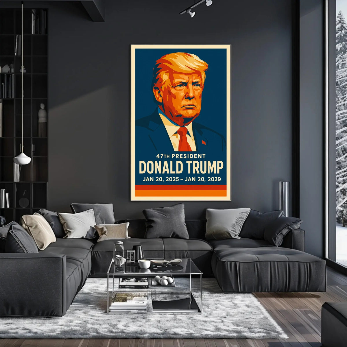 Donald Trump 47th President Poster