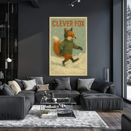 Fox Forest Poster
