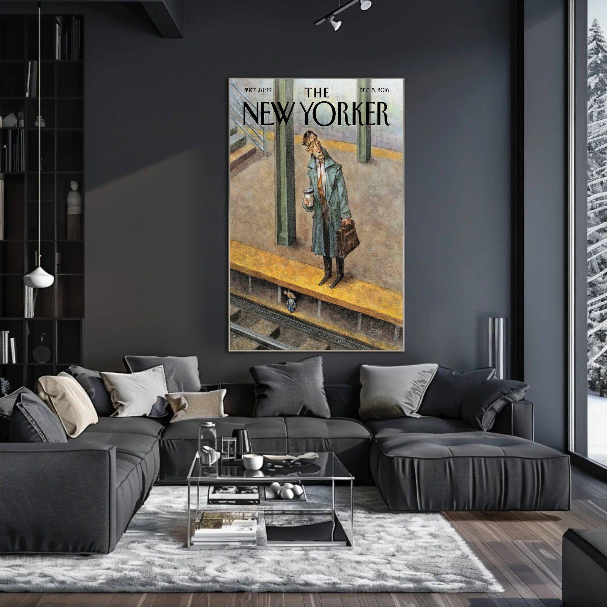 New York City Subway Scene - Cultural or Heritage Poster