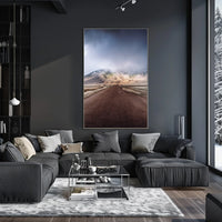 Misty Mountain Road Poster