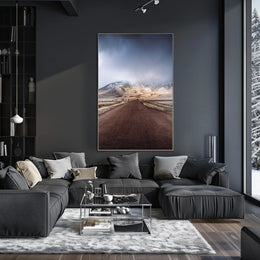 Misty Mountain Road Poster