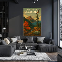 Discover Acadia National Park Wall Art PosterGoat