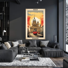 Berlin Architectural Charm Poster