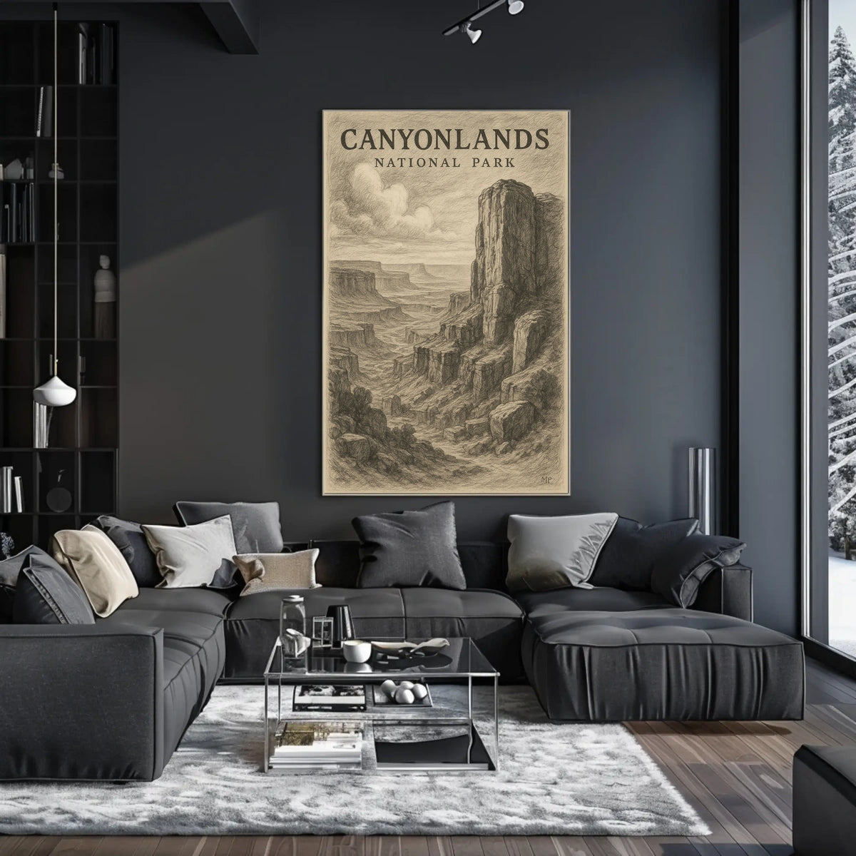 Canyonlands National Park Desert Wanderlust Poster