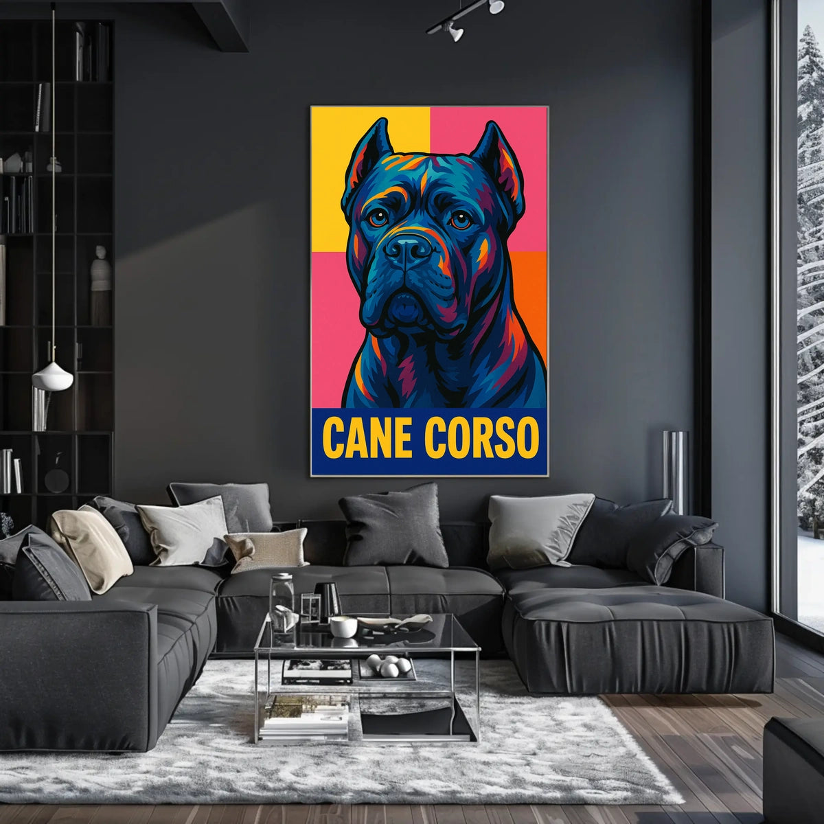 Cane Corso Art Poster